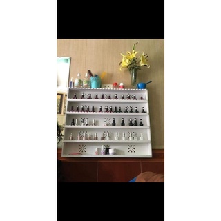Kệ đựng Sơn Nail 6 tầng size 80x40x11cm treo tường chắc chắn