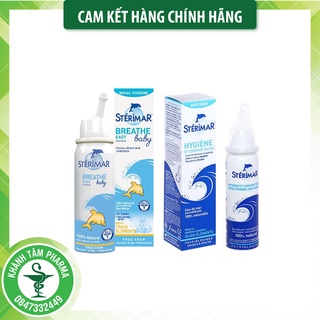 ! ! Sterimar Nose Hygiene - Dung dịch xịt mũi hằng ngày đẳng trương [sterima, xịt mũi cá heo, nước rửa mũi)
