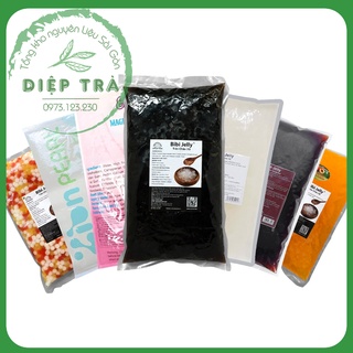 Tổng hợp Trân châu Thạch 3Q Ngọc trai/ Caramel/Các vị trái cây 2kg (Các thương hiệu)