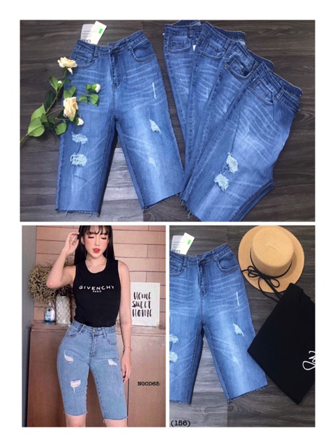 Bigsize Quần jean ngố NGOD63 (32-42)