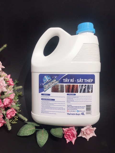 Chất Tẩy Han Rỉ Trên Sắt Thép