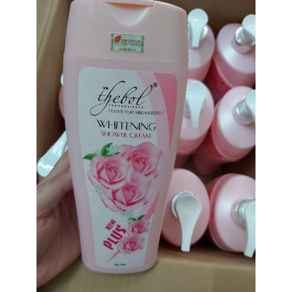 Sữa tắm Thebol tinh chất hoa hồng 1200g , 400g