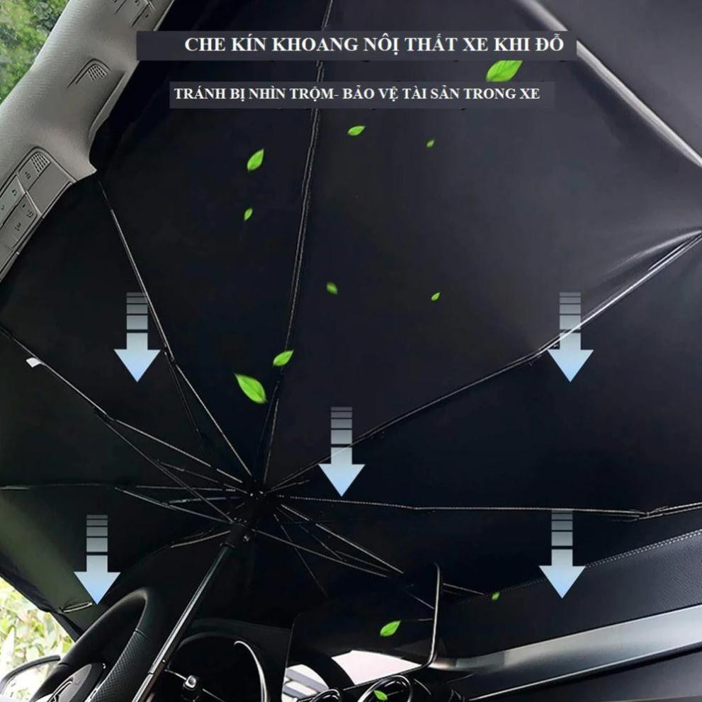 Dù Che Nắng Kính Lái Ô Tô, Ô Che Kính Lái Ô Tô Cao Cấp - Chông Nắng, Tia Tử Ngoại Ăn Mòn Xe | BigBuy360 - bigbuy360.vn