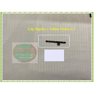 Cáp nguồn + volum nokia 2.1