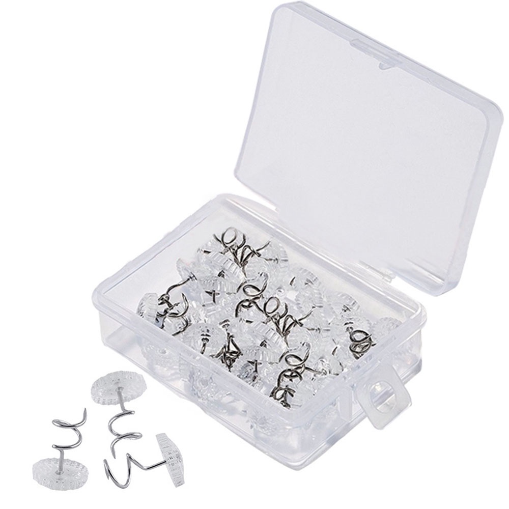 Set 20 Đinh Vít Trong Suốt Cố Định Ga Giường/Sofa/Ga Giường Chống Mài Mòn