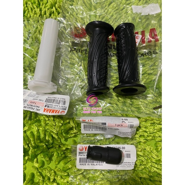 BAO TAY GÙ ỐNG GA YAZ Y125Z Y125ZR ZIN CHÍNH HÃNG (BỘ 5 MÓN)