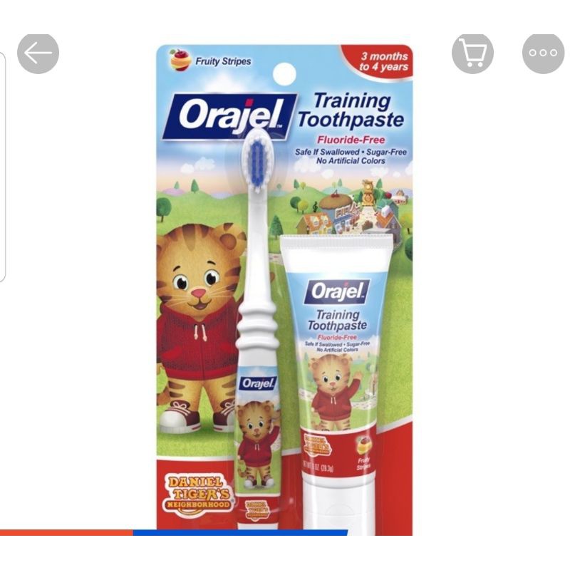 Kem đánh răng Orajel Baby