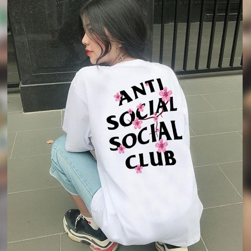 Áo Thun I'm Really Anti Social Social Club Hoa Đào - CT01-191119