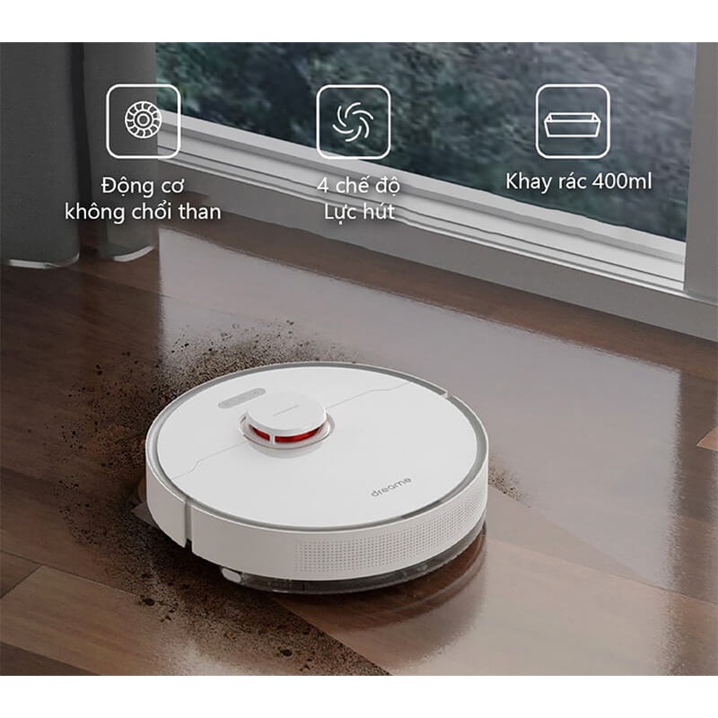 Robot Hút Bụi Lau Nhà Xiaomi Dreame D10 Plus Model 2022
