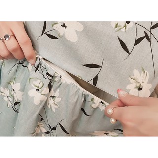 Đầm bầu có chỗ cho bé bú - DB020