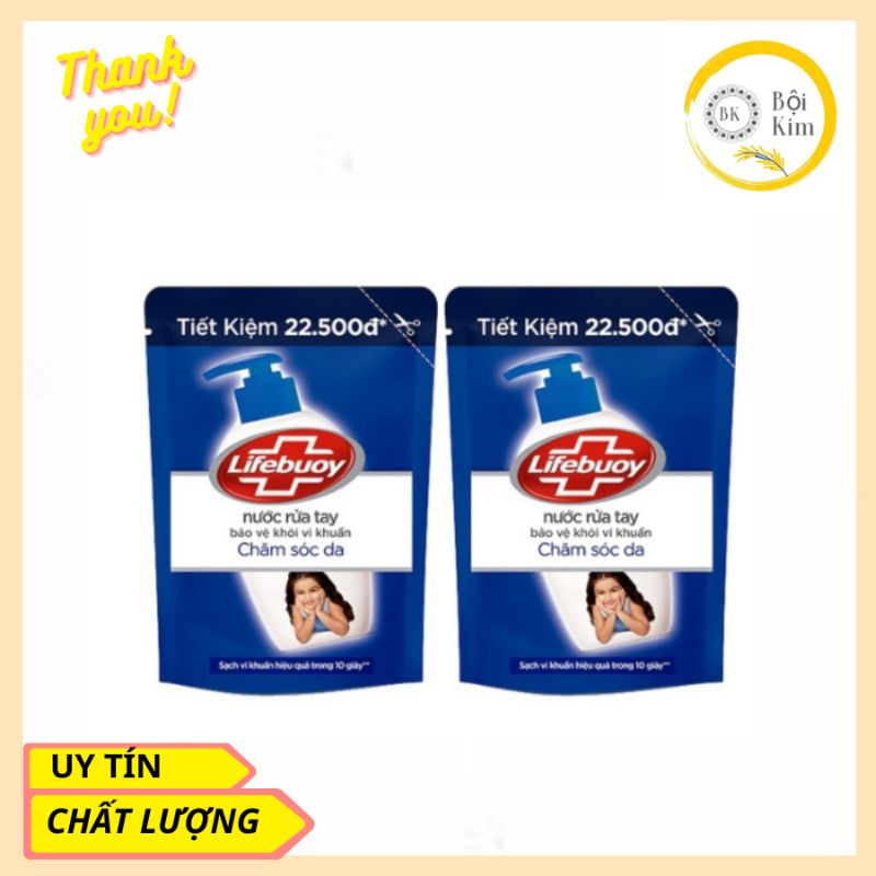 (Giá rẻ) nước rửa tay lifebuoy túi xanh 459gr