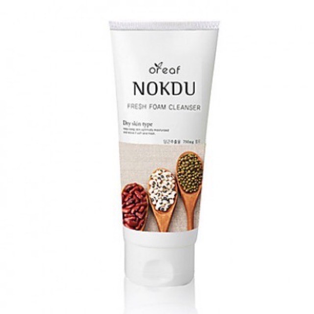 Sữa rửa mặt Nokdu dành cho da nhạy cảm BEBECO OREAD NOKDU FRESH FOAM CLEANSING 150ml [Hàng Chính Hãng]