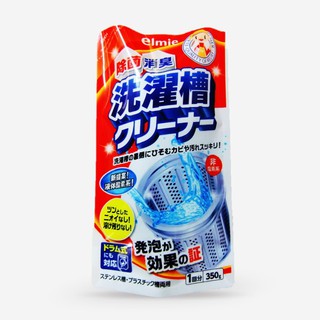 Nước Vệ Sinh Lồng Máy Giặt Elmie - Dạng Túi 350g (Hàng nội địa Nhật)