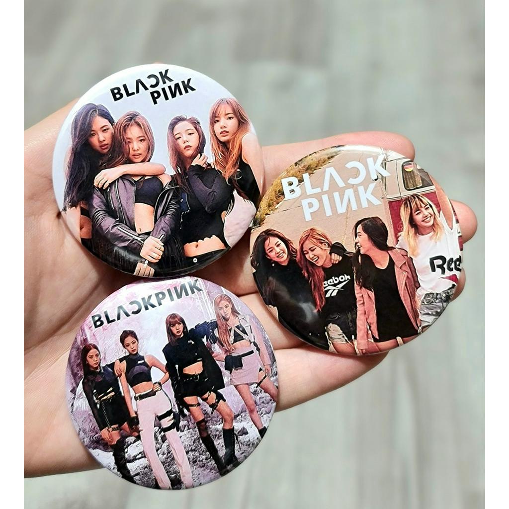 Huy hiệu cài áo in hình BLACKPINK