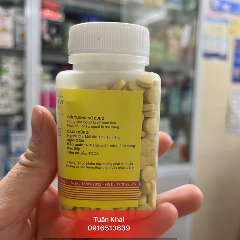 VIÊN LIÊN HƯƠNG  Lọ  500 VIÊN - Đại Uy