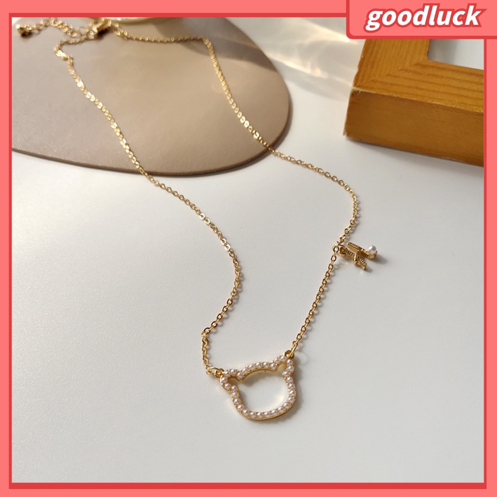 Vòng cổ Mặt Hình Chữ Cái Hoạt Hình Dễ Thương Có Thể Điều Chỉnh