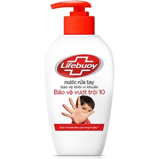 Nước rửa tay diệt khuẩn Lifebuoy 180ml