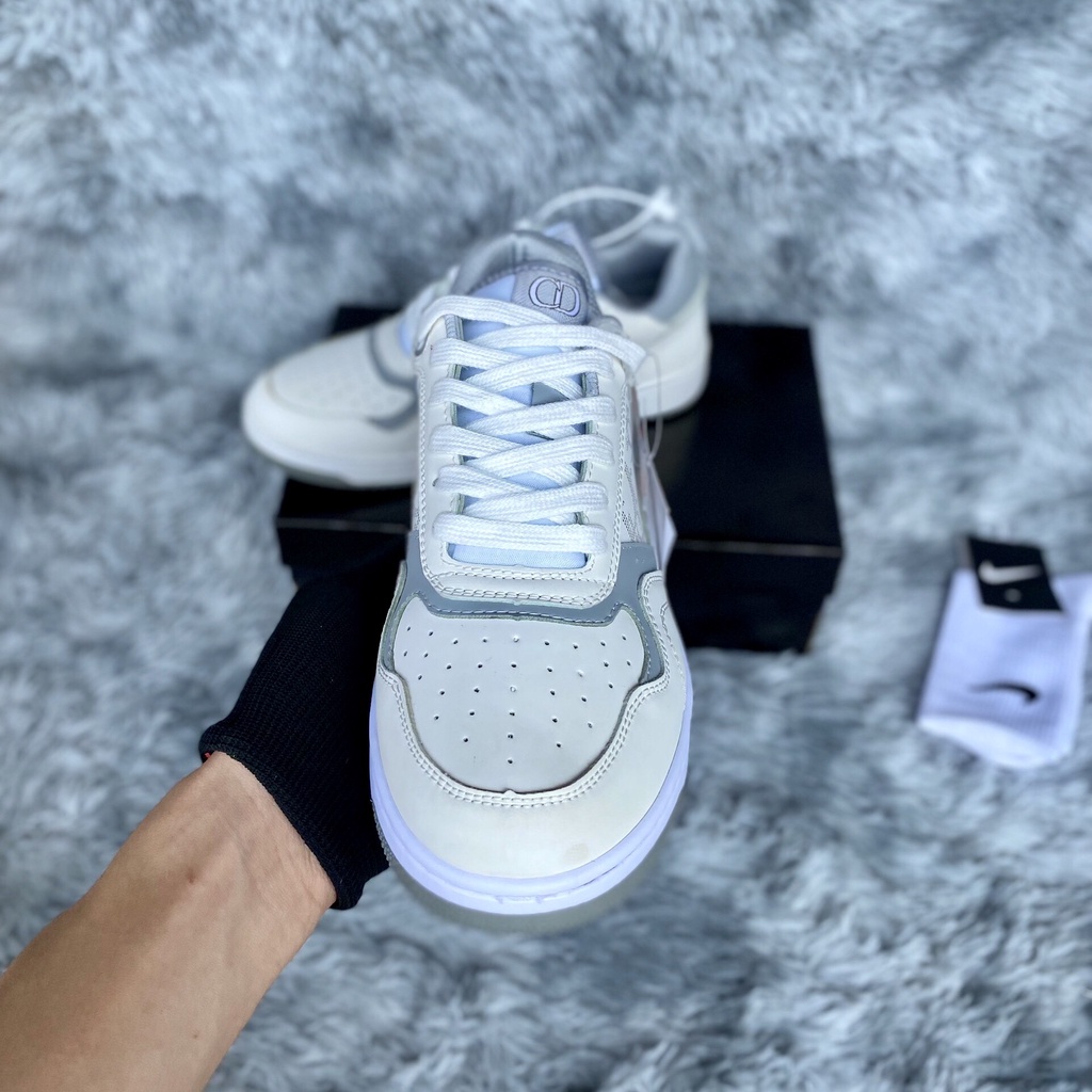 Giày thể thao, giày sneaker dior nam nữ mới nhất 2021 - Da thật đầy đủ bill box | BigBuy360 - bigbuy360.vn