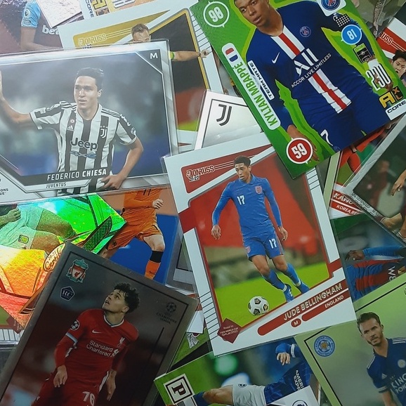 Thẻ Cầu Thủ Bóng Đá Chính Hãng Panini , Toops đồng giá 10k