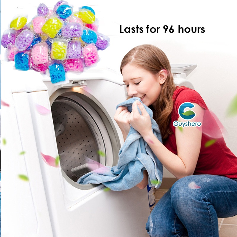 Hạt lưu hương quần áo xả vải sử dụng cho máy giặt tạo hương thơm dễ chịu trong 72 tiếng SIGO