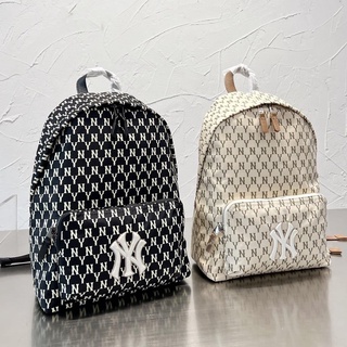( TQXK 1:1 ) Balo MLB NY Hàn Quốc Monogram Backpack Full Tag Code