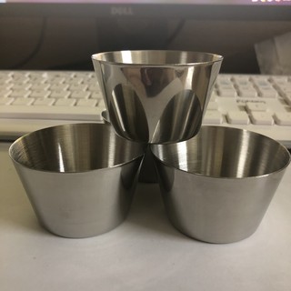 Cốc inox 304 loại dày đẹp [Size 7cm]