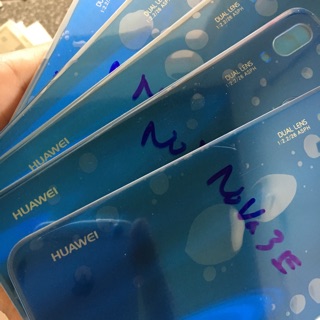 Vỏ lưng huawei nova 3e zin