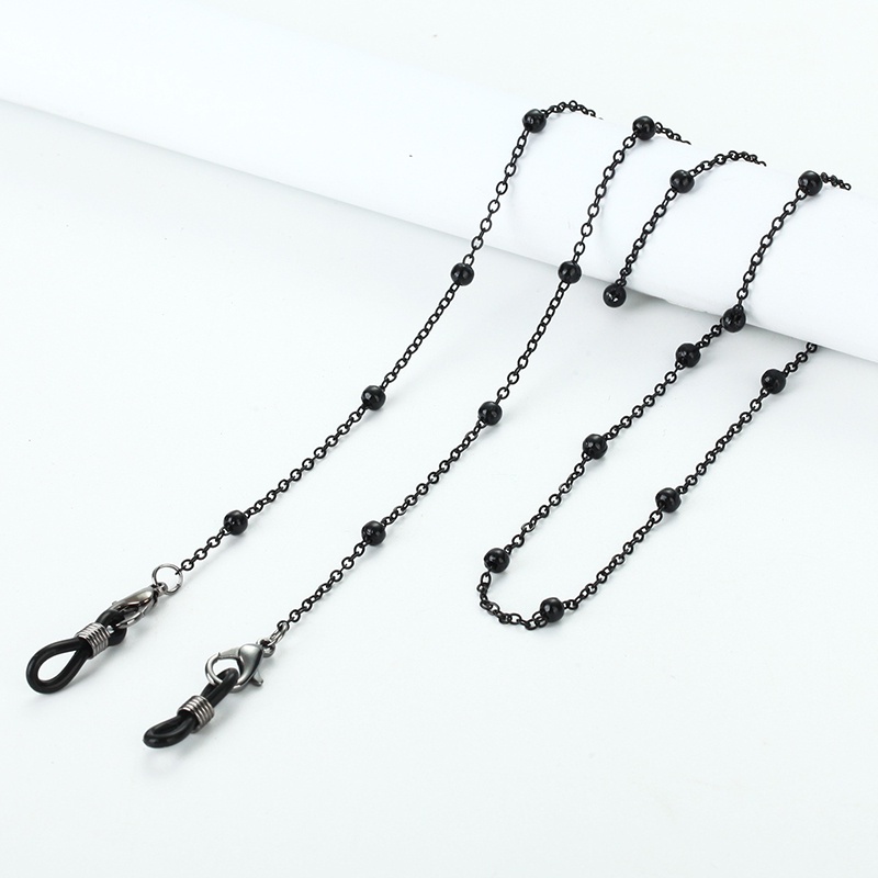 Dây Đeo Mắt Kính Gắn Ngọc Trai Bằng Hợp Kim Thời Trang Cho Nữ