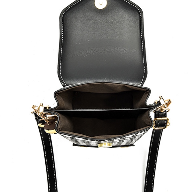 Ielgy Túi Đeo Chéo mini Đựng Điện Thoại In Họa Tiết Kiểm Tra Chim Cho Nữ