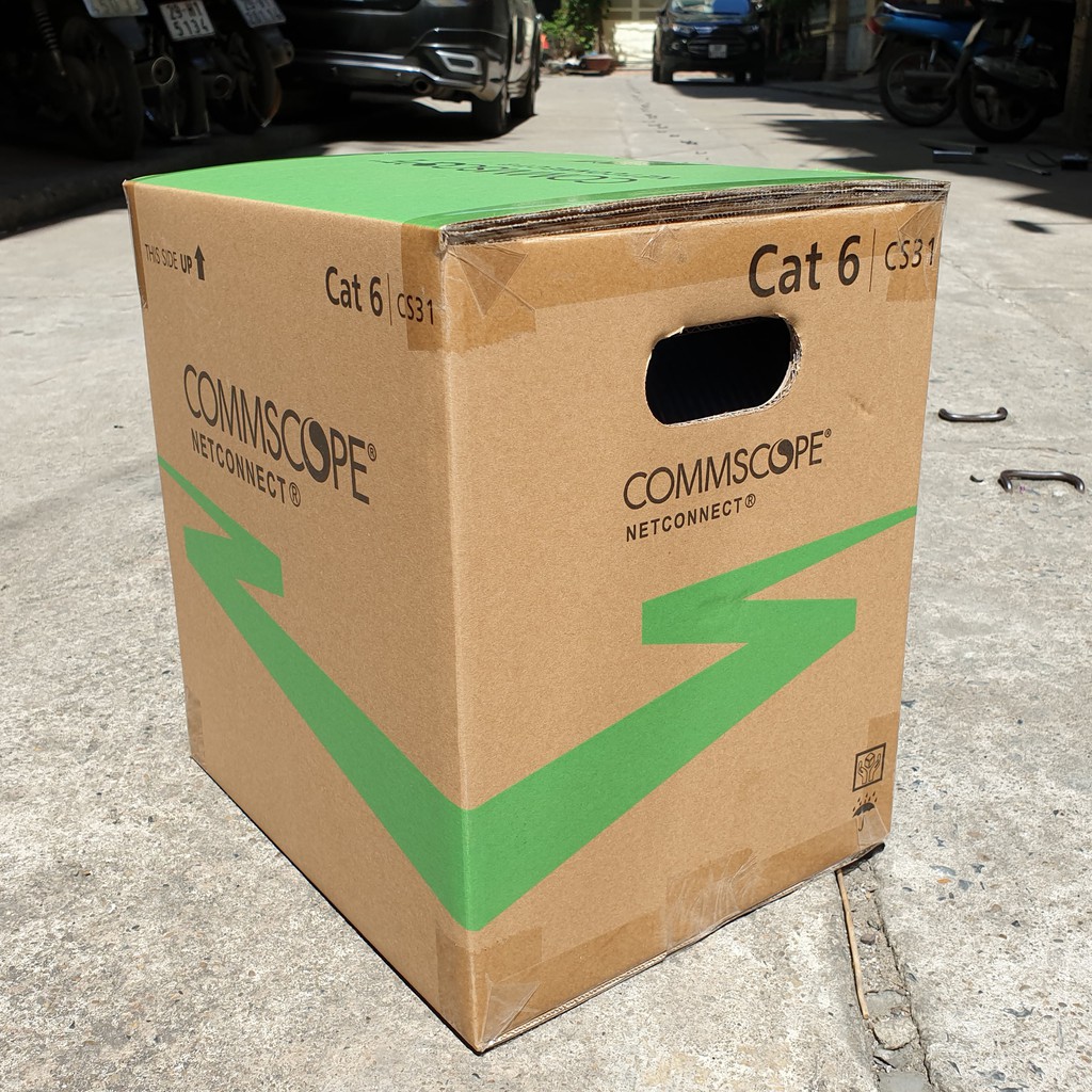 [CHÍNH HÃNG] Cáp mạng Commscope Cat6 chất lượng cao - Đầy đủ CO, CQ - Phân phối chính hãng toàn quốc