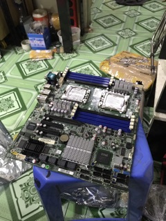 Main Server Dual Xeon X5670 sử dụng Render, giả lập nox