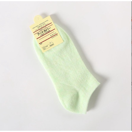Set 10 đôi tất nữ thấp cổ, cotton thoáng mát