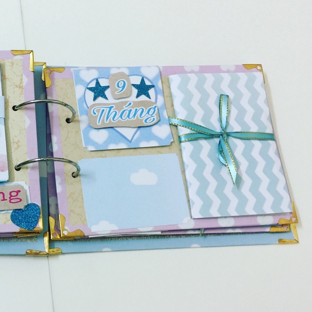 15 giấy cứng khổ 32x32 làm Scrapbook