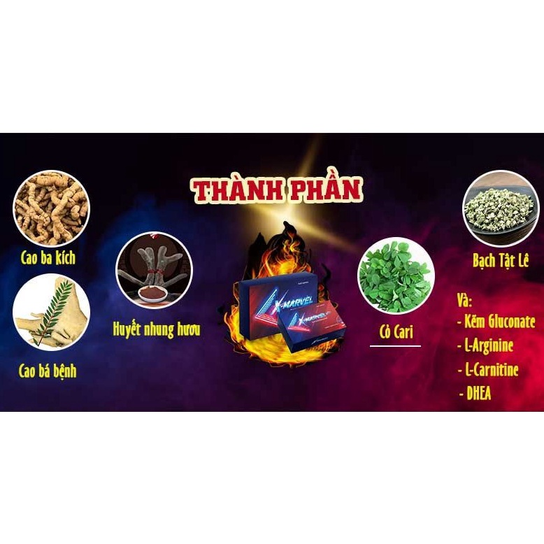 Viên Ngậm Sinh Lý X-MARVEL - Cho Cuộc Yêu Lên Đỉnh Thỏa Mãn Đam Mê Bạn Tình Gào Thét - Chính Hãng 12 Viên Ngậm