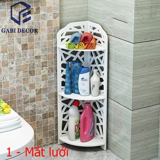 Kệ góc 3 tầng chống nước - gabi