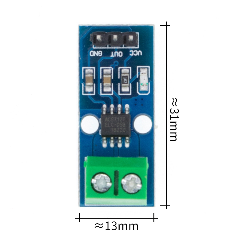 Mô-đun cảm biến dòng điện Hall ACS712 5A 20A 30A