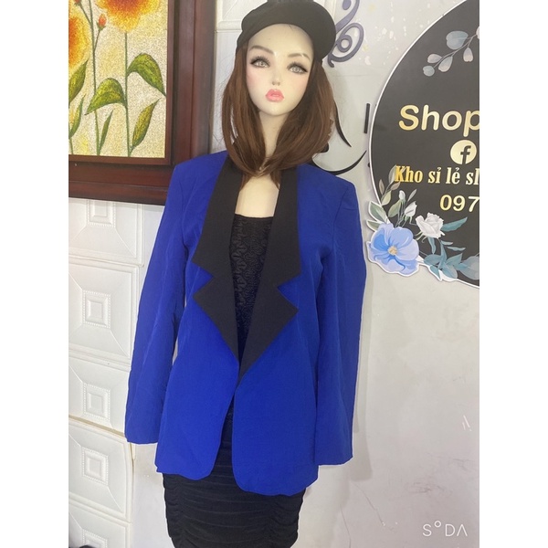 áo ves siêu phẩm màu xanh