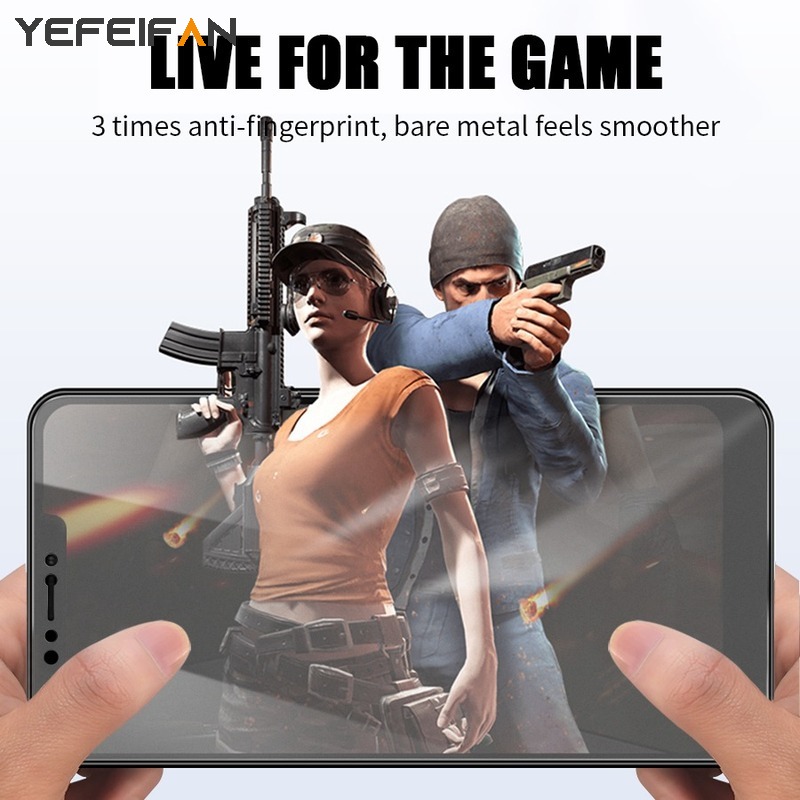 Kính cường lực cho OPPO A94 A93 A92 A52 A53 A9 A5 2020 A12 A31 A5S Full màn chống vân tay Mờ bảo vệ màn hình