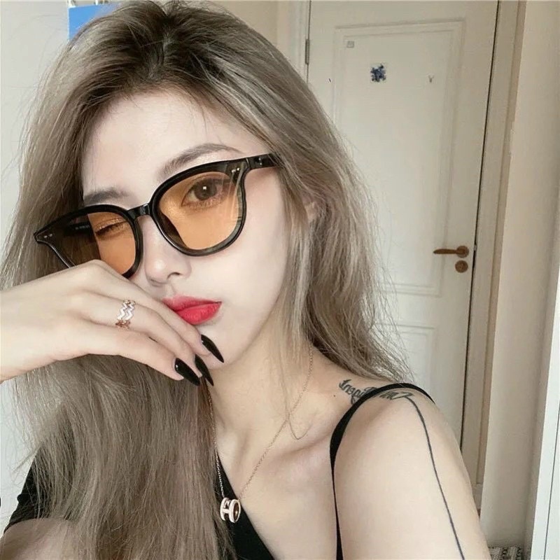 Kính mắt thời trang nam nữ phong cách hàn quốc mắt kính oranger