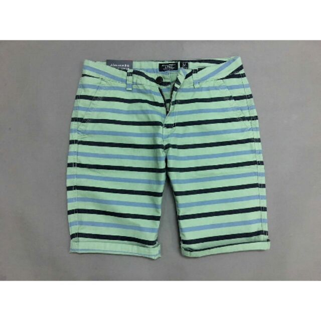 QUẦN SHORT NAM SỌC KAKI