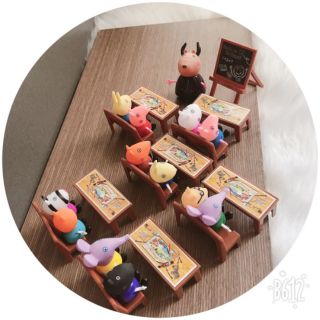 combo bộ đồ chơi heo peppa