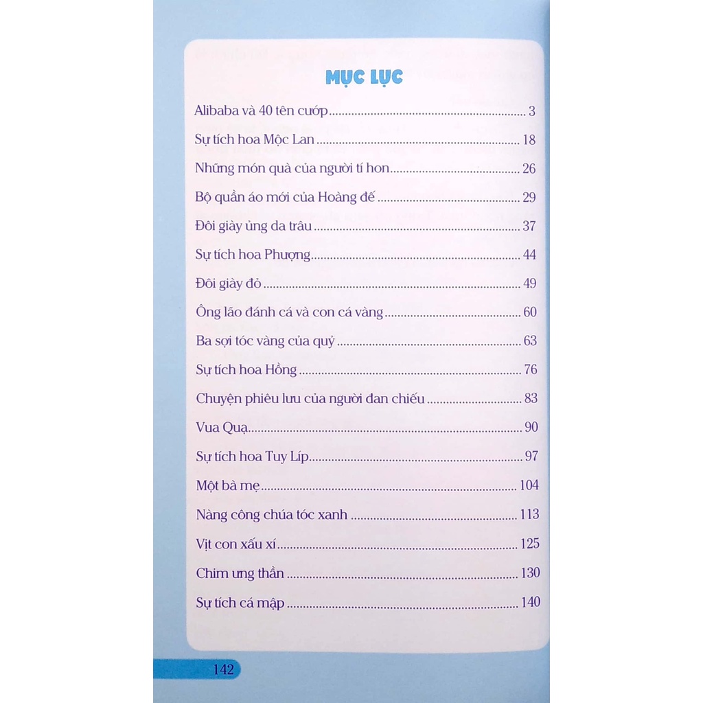 Sách Truyện Cổ Tích Thế Giới Hay Nhất - Alibaba và 40 Tên Cướp