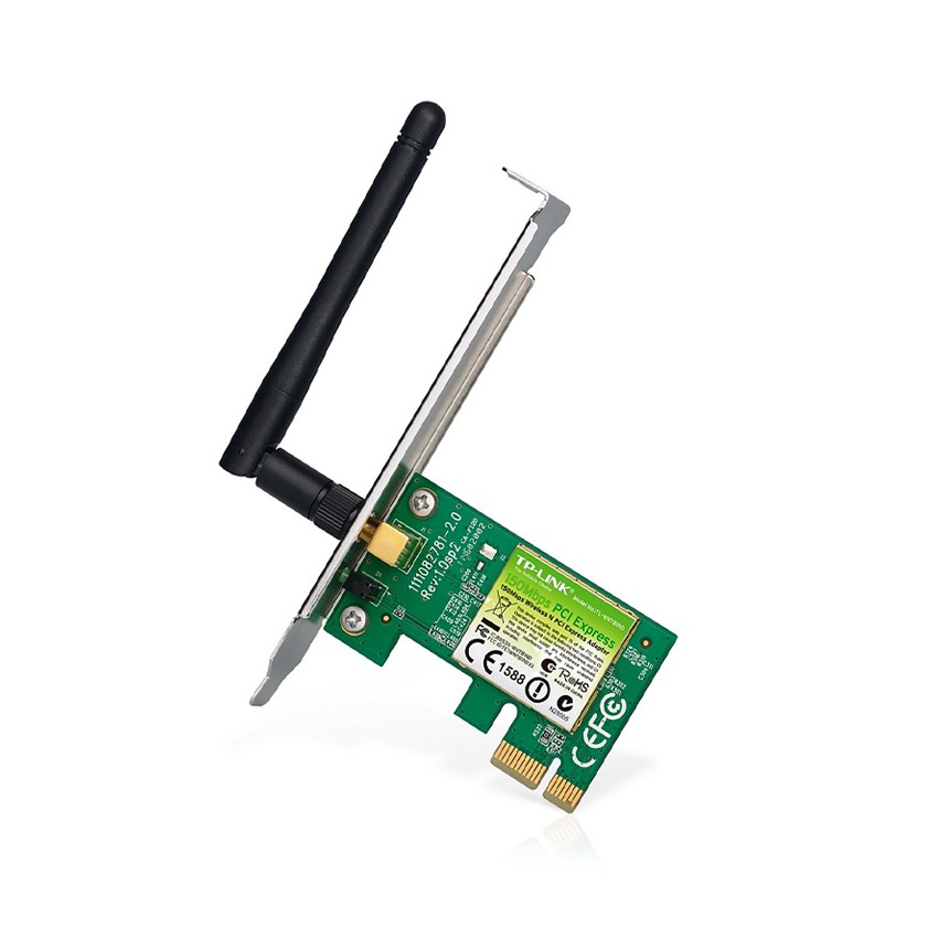 CARD MẠNG KHÔNG DÂY PCI EXPRESS TP-LINK TL-WN781ND N150MBPS