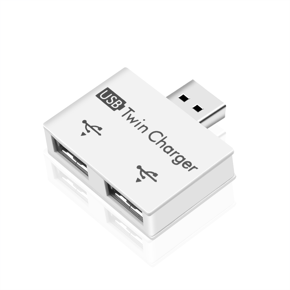 Đầu hub chia 2 cổng USB tiện dụng cho táo tablet táo