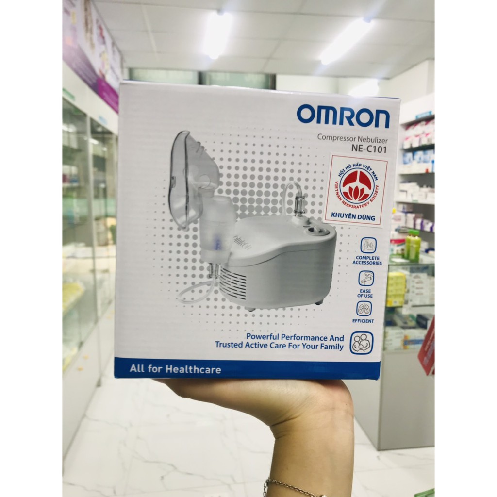 Máy-Xông-Khí-Dung-Xông-Mũi-Họng-Omron-NE-C101-Nhật-Bản