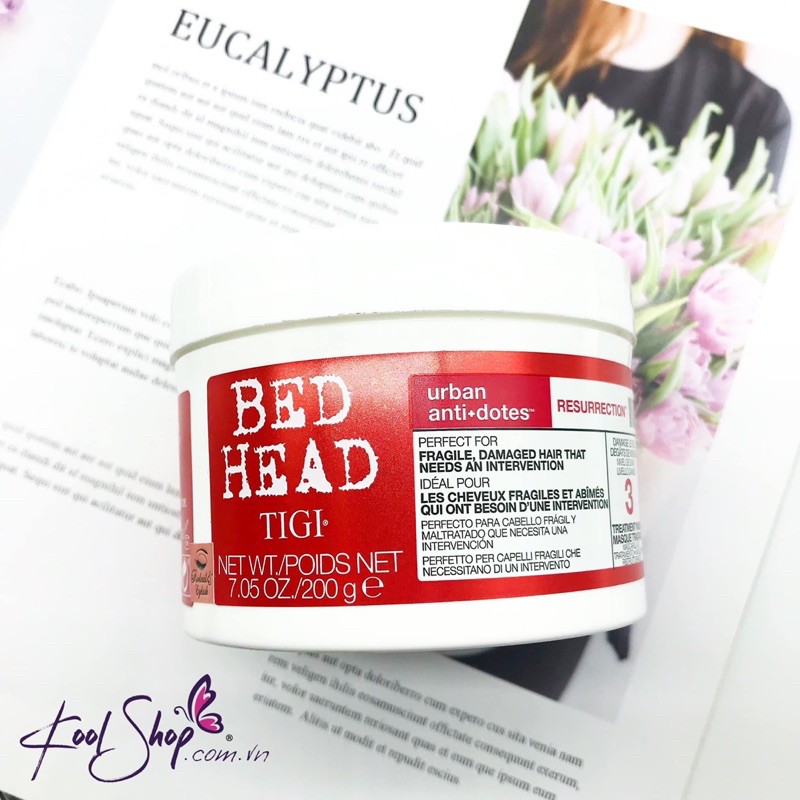 Hấp phục hồi hư tổn tóc Tigi Level 3💋