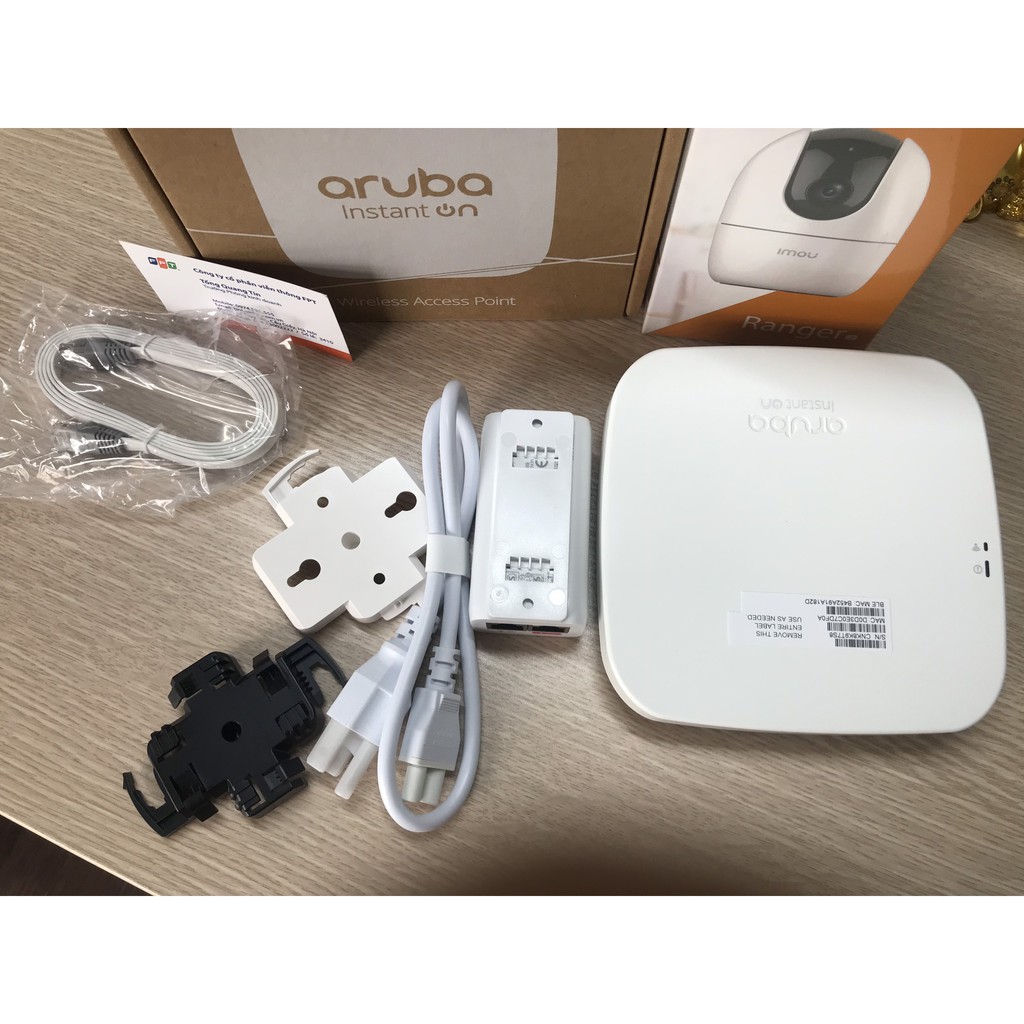 AP11 (R2W96A) - Thiết bị phát sóng không dây (Wifi) Aruba Instant On, Indoor