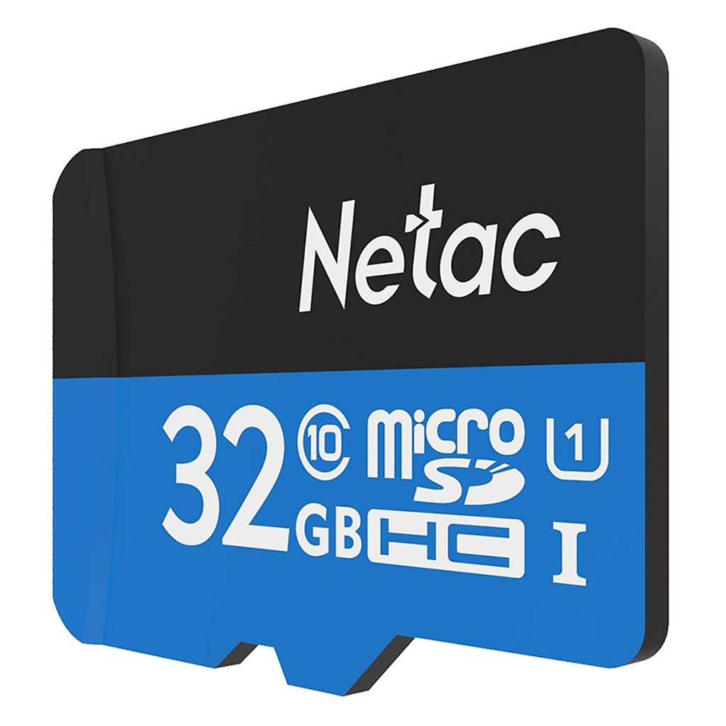 Thẻ Nhớ Netac 32GB U1 Micro SDHC Dùng Cho Camera- hàng chính hãng