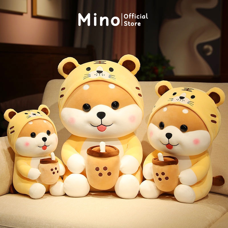 Gấu Bông Hổ Mập Cute Dạng Cosplay Chó Corgi Đáng Yêu Năm 2022 MINO STORE TH113