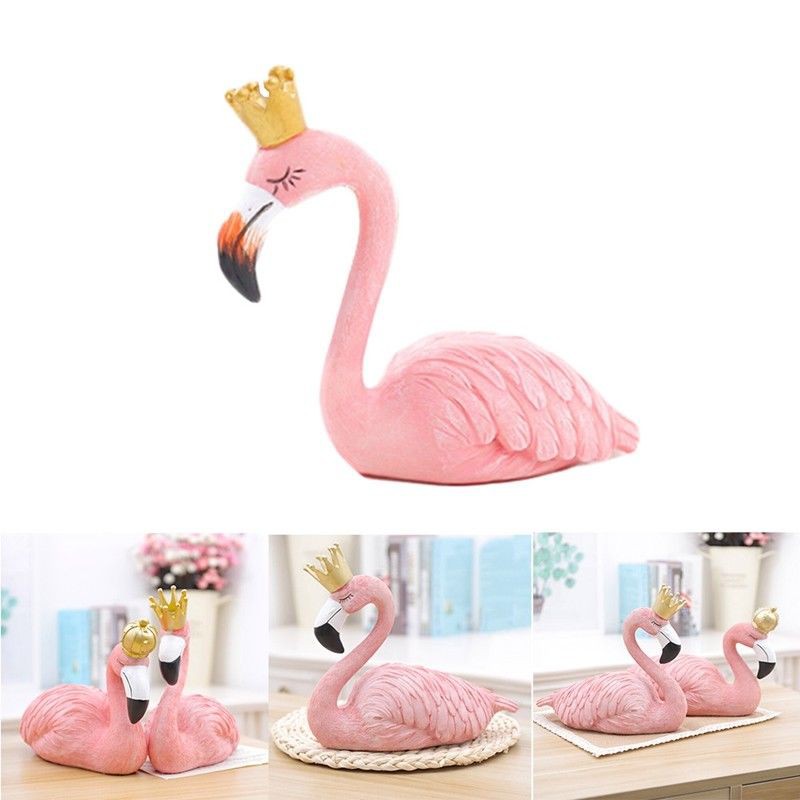 Mô hình chim hồng hạc sống động cho trang trí tiệc cưới